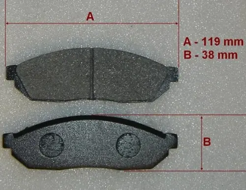 PASTILLAS DEL HONDA-SUZUKI BREMSI